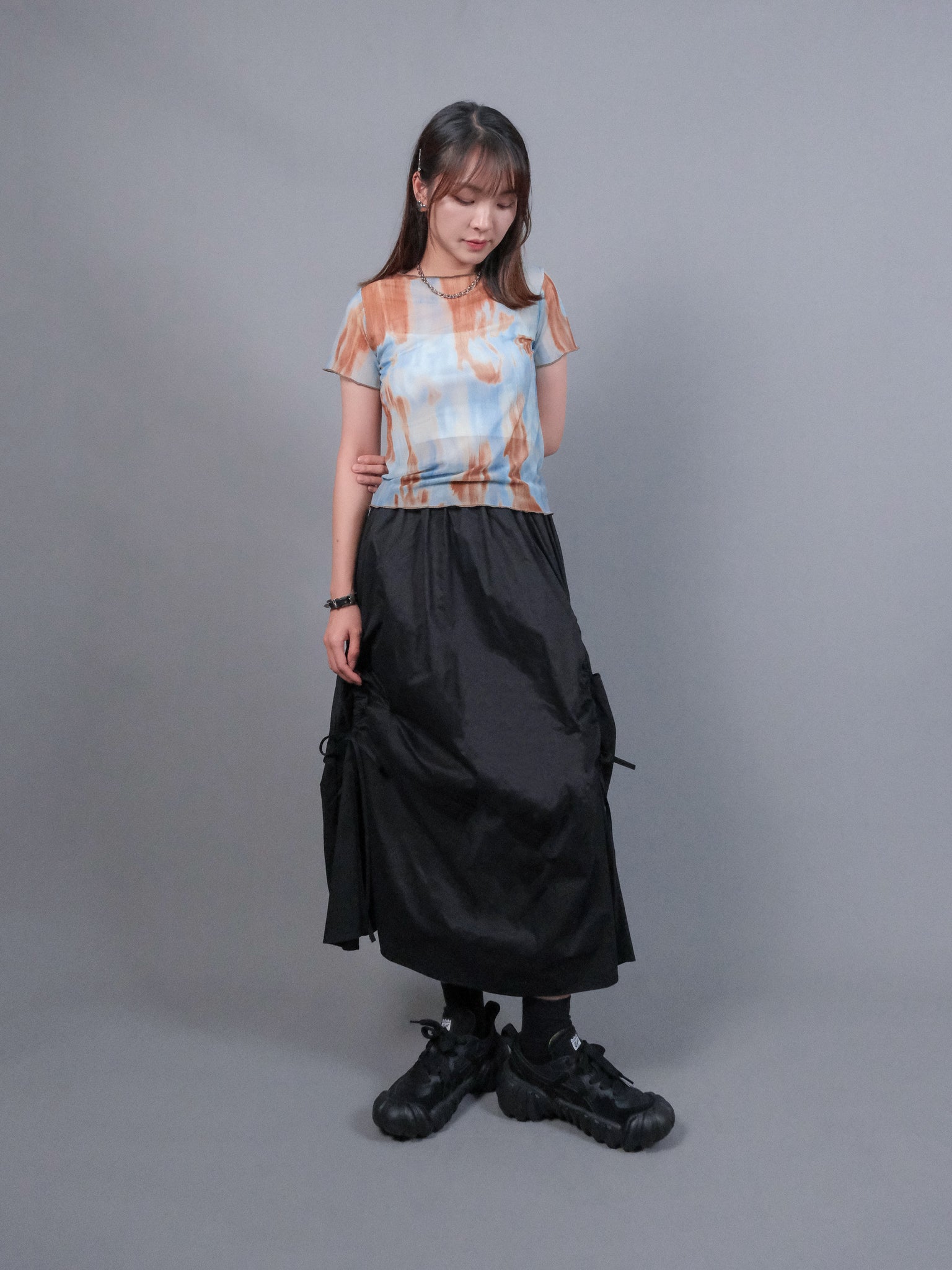 (2 COLORS) RAIE SKIRT