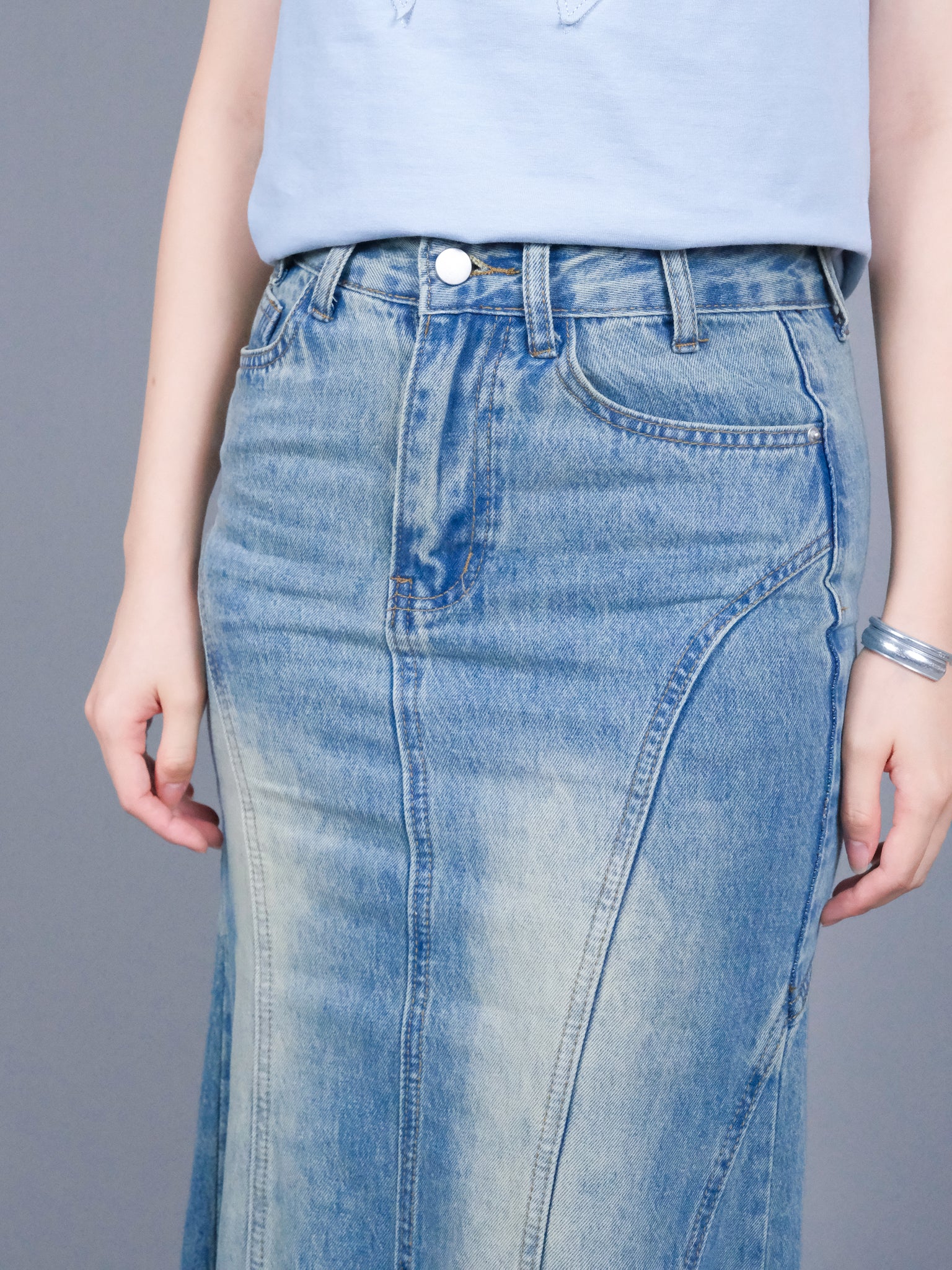 KALAS DENIM SKIRT