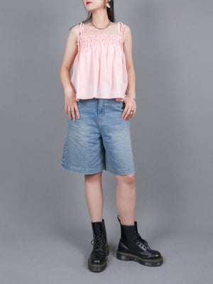 (2 COLORS) PITKA DENIM SHORTS