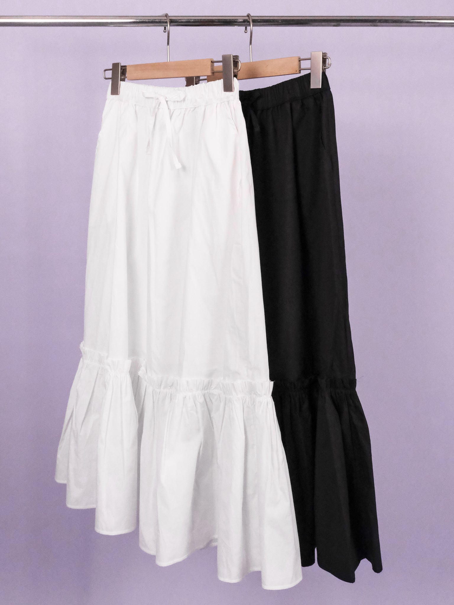 (2 COLORS) PIGE SKIRT