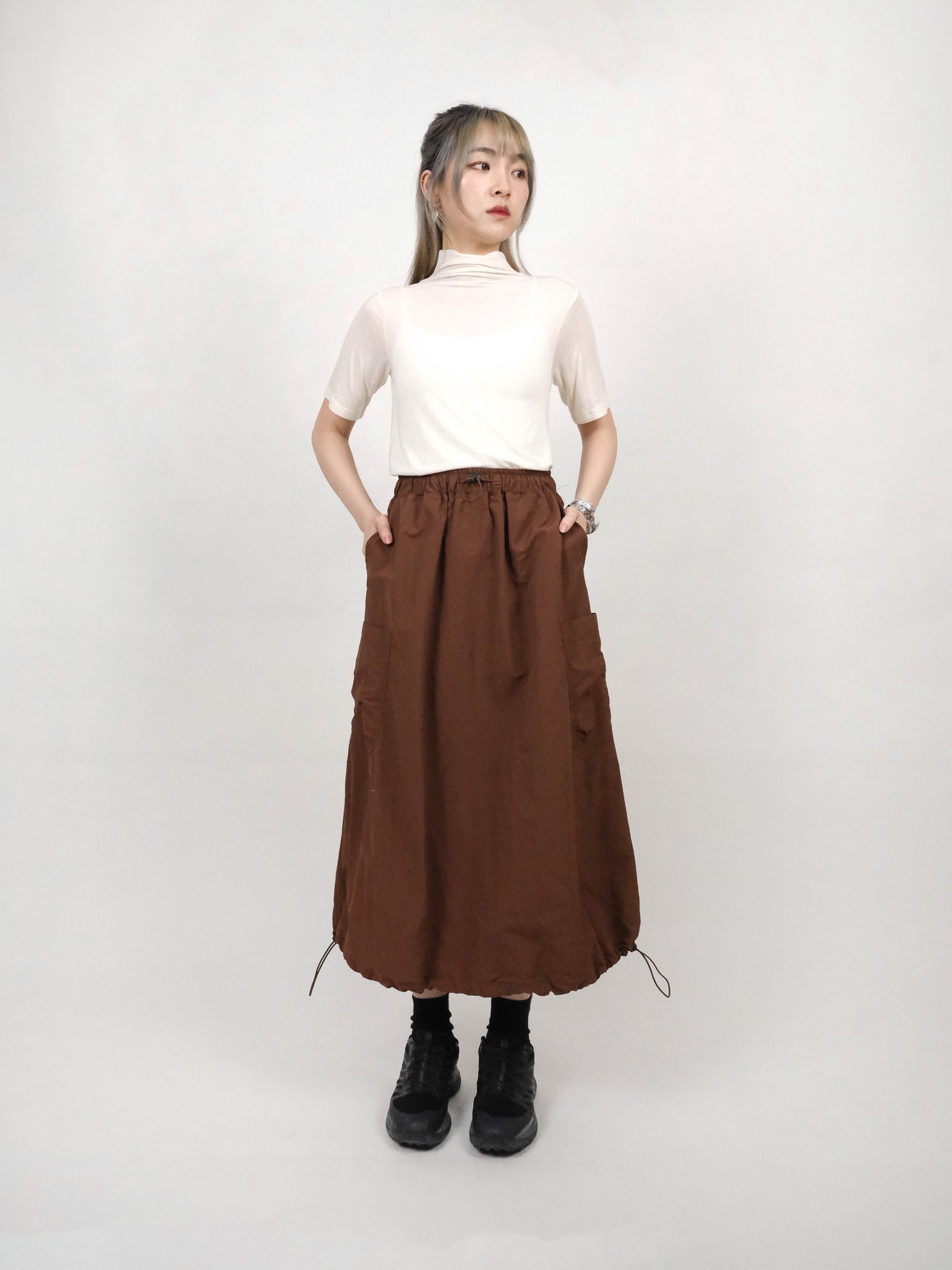 (2 COLORS) ESTE SKIRT