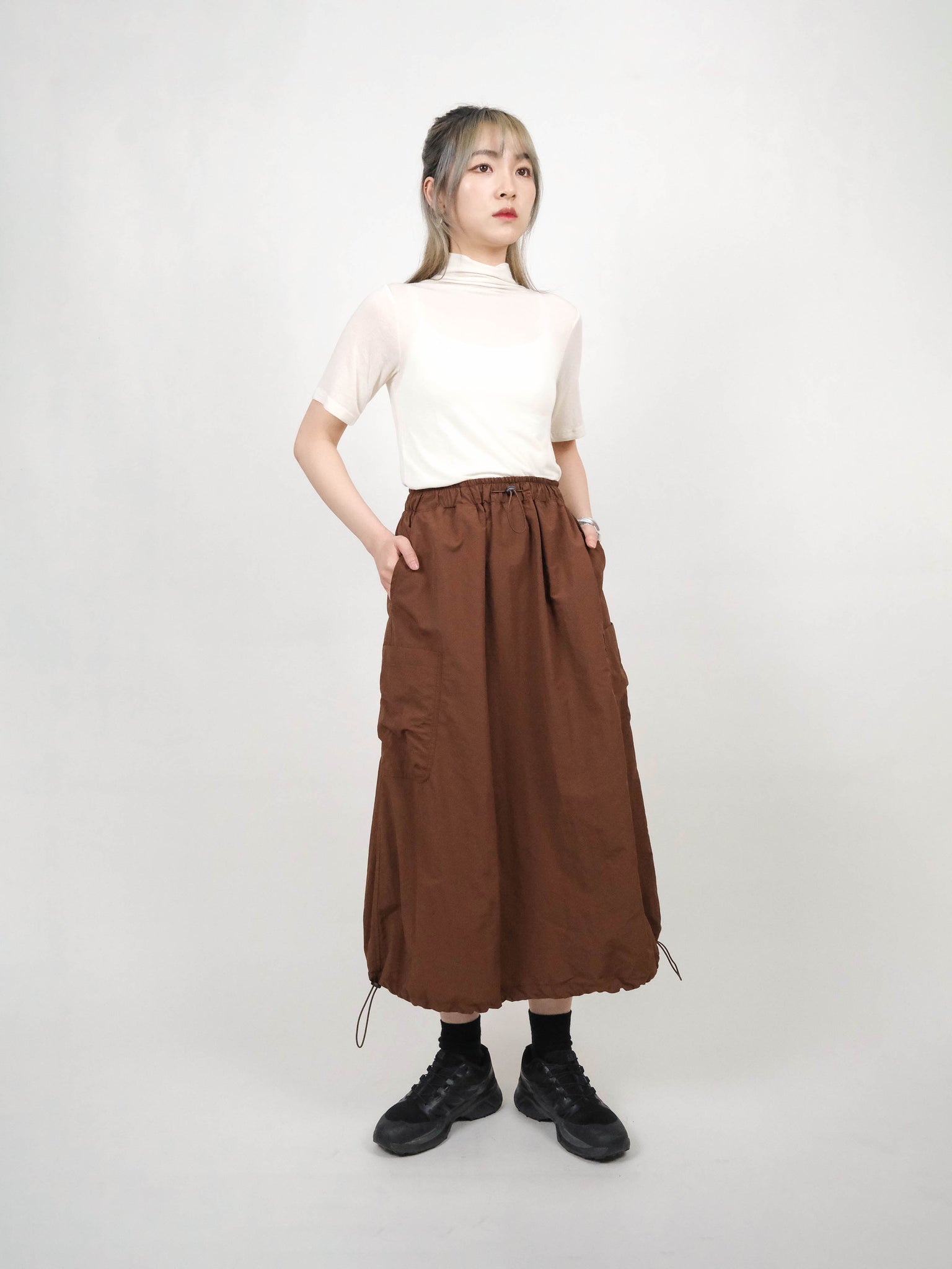 (2 COLORS) ESTE SKIRT