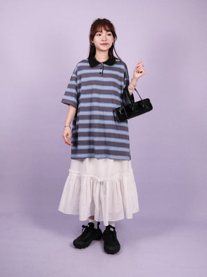 (2 COLORS) PIGE SKIRT