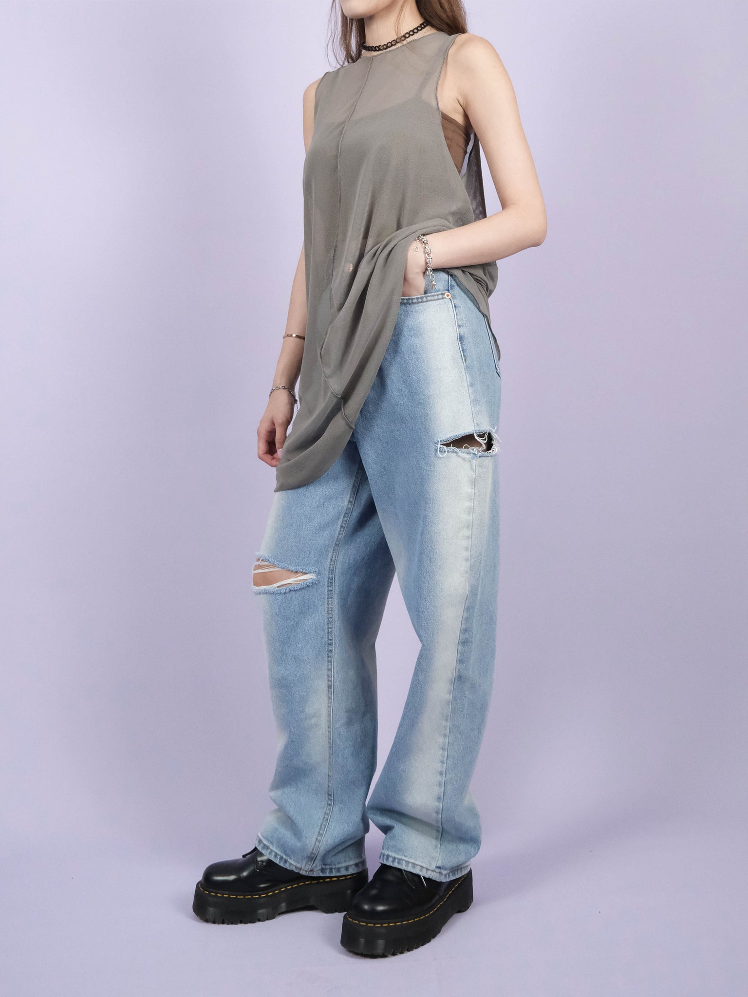 (2 COLORS) SOUWA JEANS