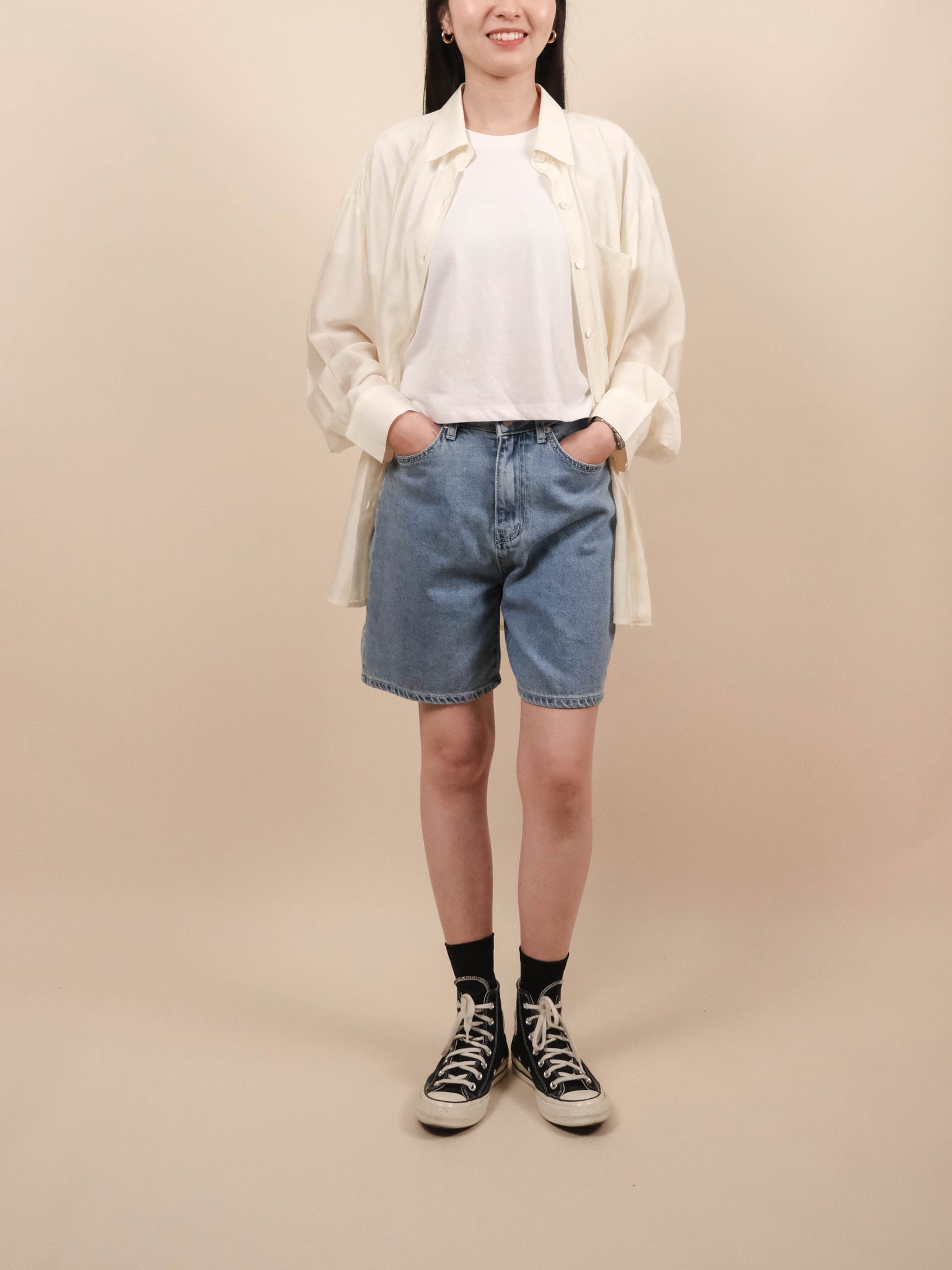 JONA DENIM SHORTS