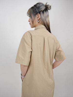 (2 COLORS) GANYA SHIRT DRESS