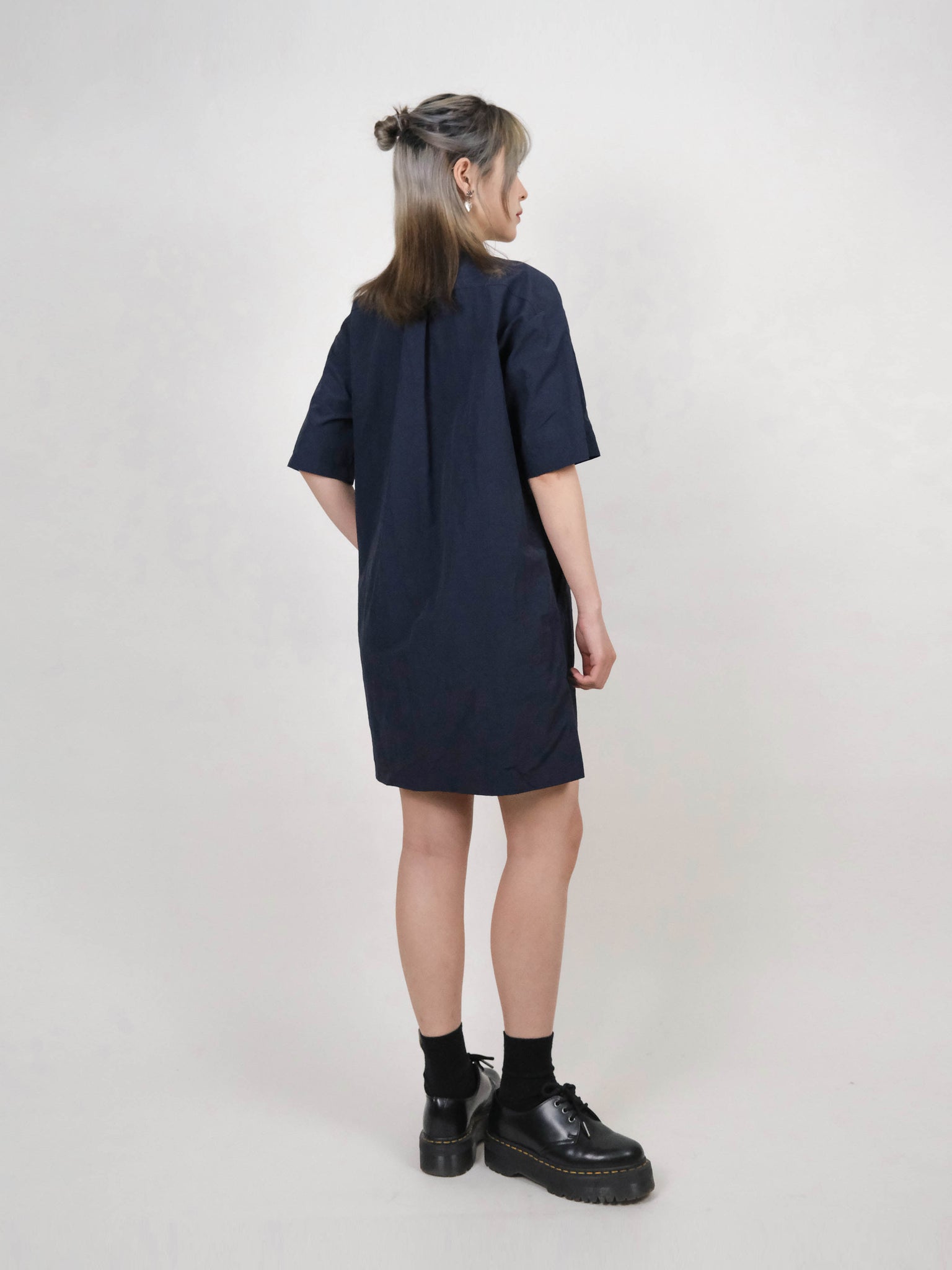 (2 COLORS) GANYA SHIRT DRESS