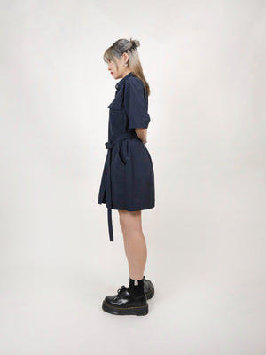 (2 COLORS) GANYA SHIRT DRESS