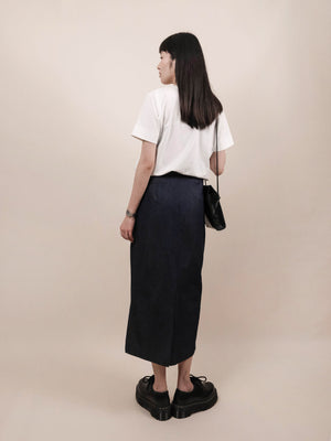 (2 COLORS) KIRE DENIM SKIRT