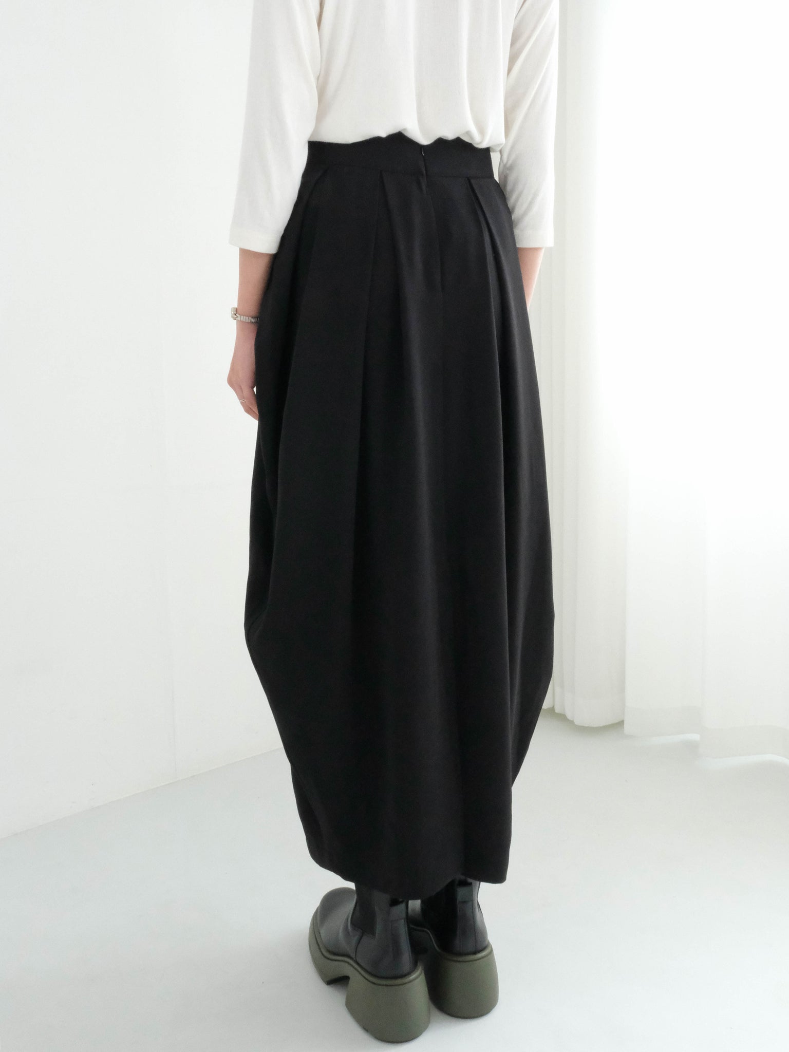 (2 COLORS) BORU SKIRT