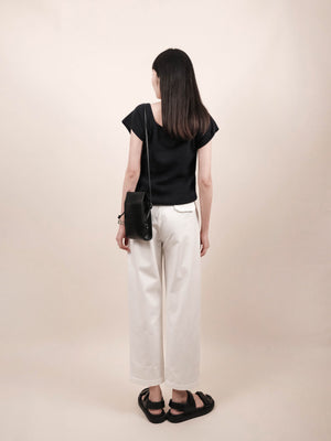 (2 COLORS) PILE PLEAT PANTS