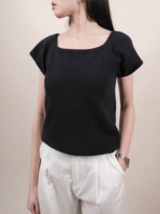 (3 COLORS) HOUSE KNIT TOP