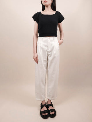 (3 COLORS) HOUSE KNIT TOP