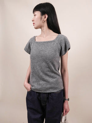 (3 COLORS) HOUSE KNIT TOP