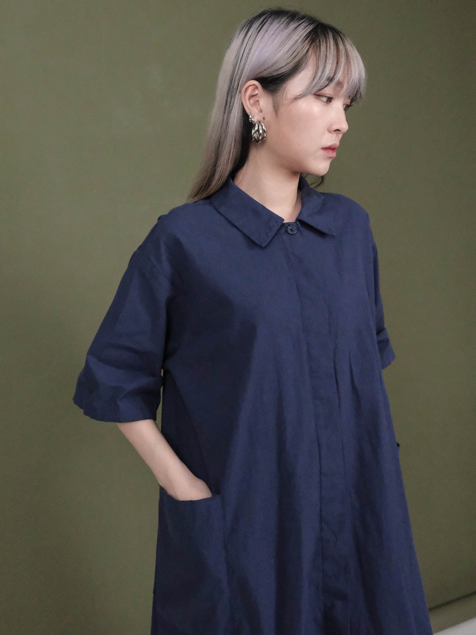 SILVA SHIRT DRESS