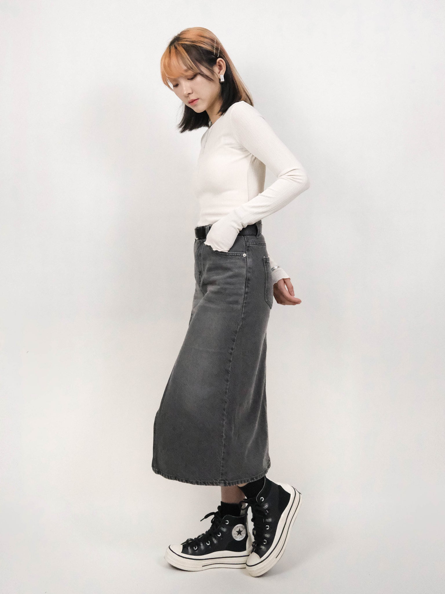 MORI DENIM SKIRT