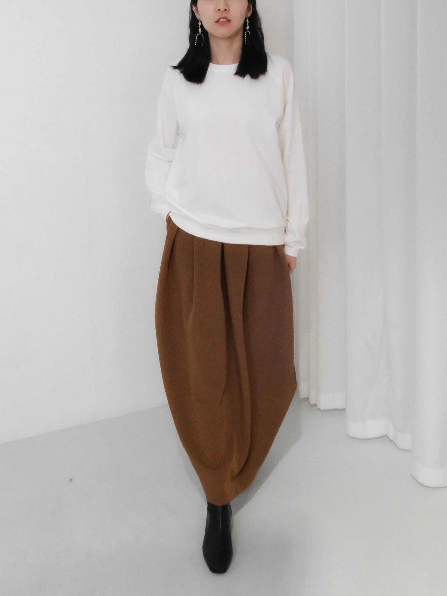 (2 COLORS) BORU SKIRT