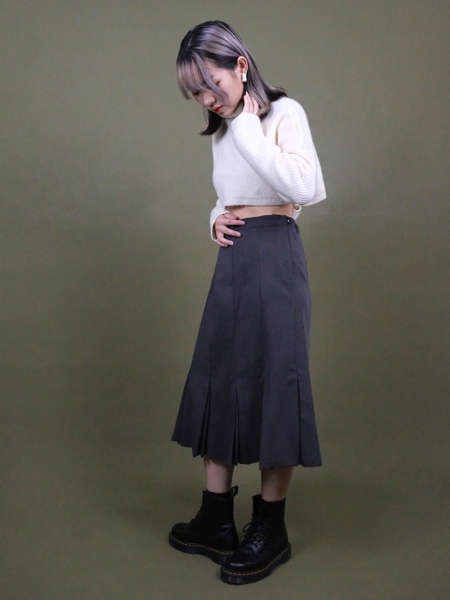 (3 COLORS) LATSY SKIRT