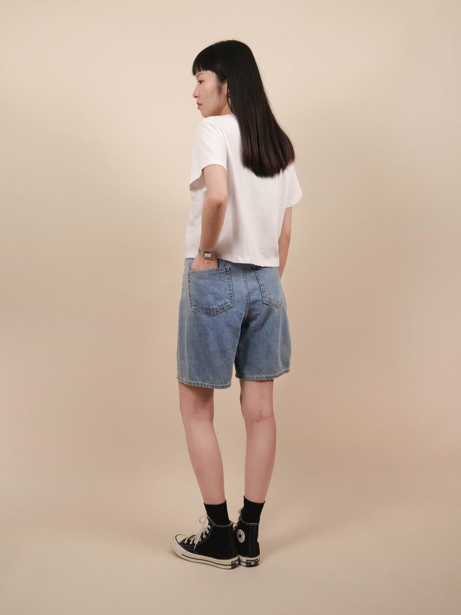 JONA DENIM SHORTS