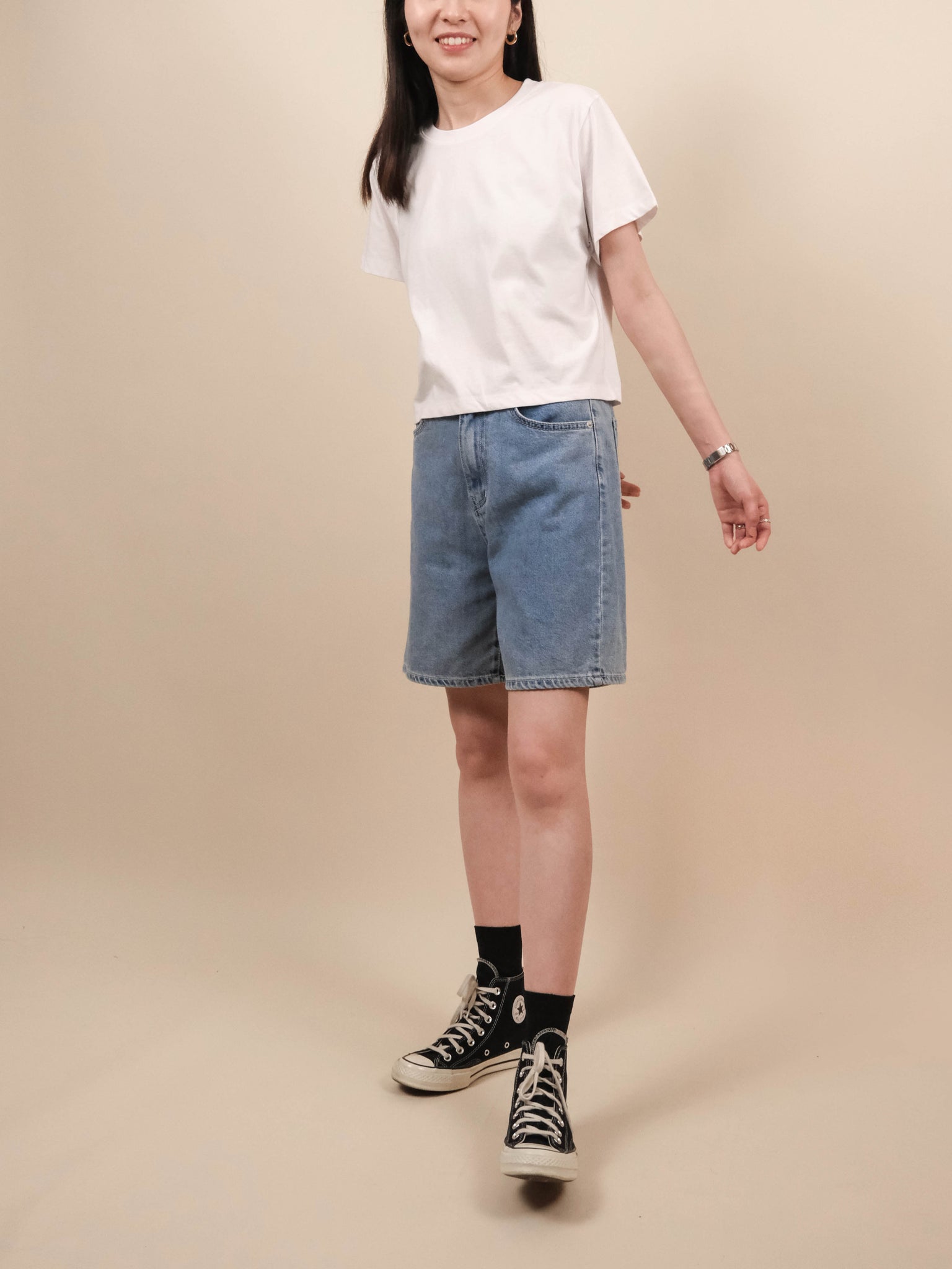 JONA DENIM SHORTS